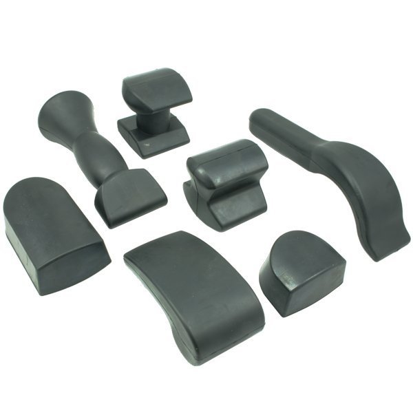 Dent Fix Equipment DOLLY RUBBERIZED 7pc SET DFAB711